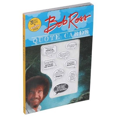 Bob Ross Quote Cards - (Paperback)