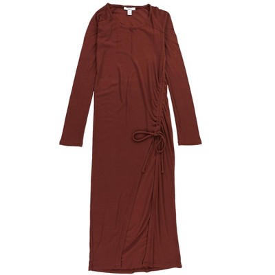 bar III Womens Ruched Tunic Blouse