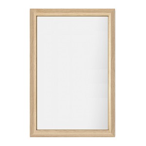 Apmir High-Strength Tempered Glass and Aluminum Alloy Framed French Cleat Mounted Wall Decor Mirror in matte black with 5-Year Warranty - 1 of 4