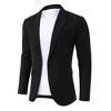 Clearlove Spring Autumn Men Blazer Casual Business Slim Fit Suit Jacket - 2 of 4
