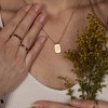 Faith Over Fear - Necklace Yellow Gold One Size - 3 of 4