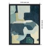 Amanti Art Blue Note III by Rob Delamater Canvas Wall Art Print Framed 18 x 24-in. - 4 of 4