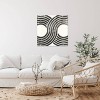 Over The Rainbow BW II by Moira Hershey Unframed Wall Canvas - iCanvas - 2 of 4
