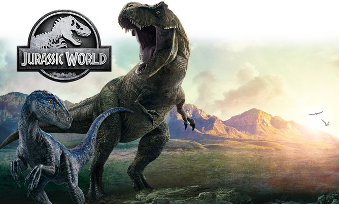 Jurassic World 2 Blue Velociraptor Giant Kids' Wall Decal : Target
