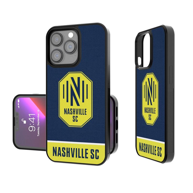 Keyscaper Nashville SC  Endzone Solid Bump Phone Case, 1 of 7