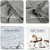 10lbs Weighted Blanket 48x72, Soft Cotton for All - Season Comfort - 3 of 4