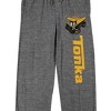 Tonka Toy Truck Logo Men's Gray Heather Sleep Pajama Pants - 2 of 3