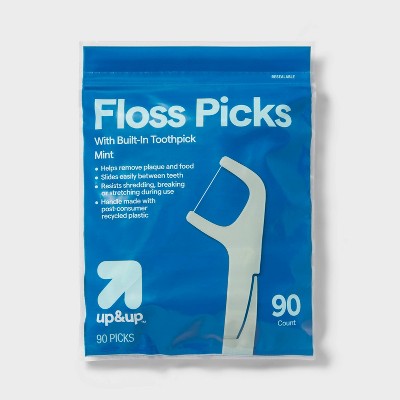 Floss Picks Mint - 90ct - up&up™