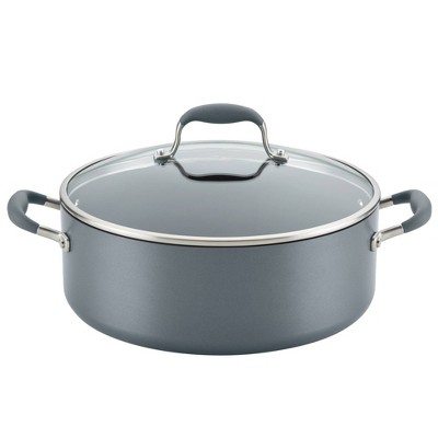 Anolon Advanced Hard Anodized Nonstick Roaster with Rack - Moonstone