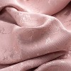 RT Designer Collection Cosmo Shimmer Jacquard Grommet Curtain Panel 54" x 84" Blush - 4 of 4