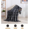 Elegant Comfort Super Soft Christmas Prints Blanket Home D¨¦cor, Warm Cozy Throws for Winter Bedding. - 2 of 4