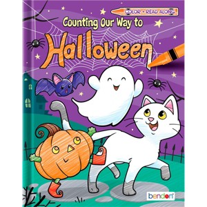 Counting to Halloween Color and Read Along Book - 1 of 4