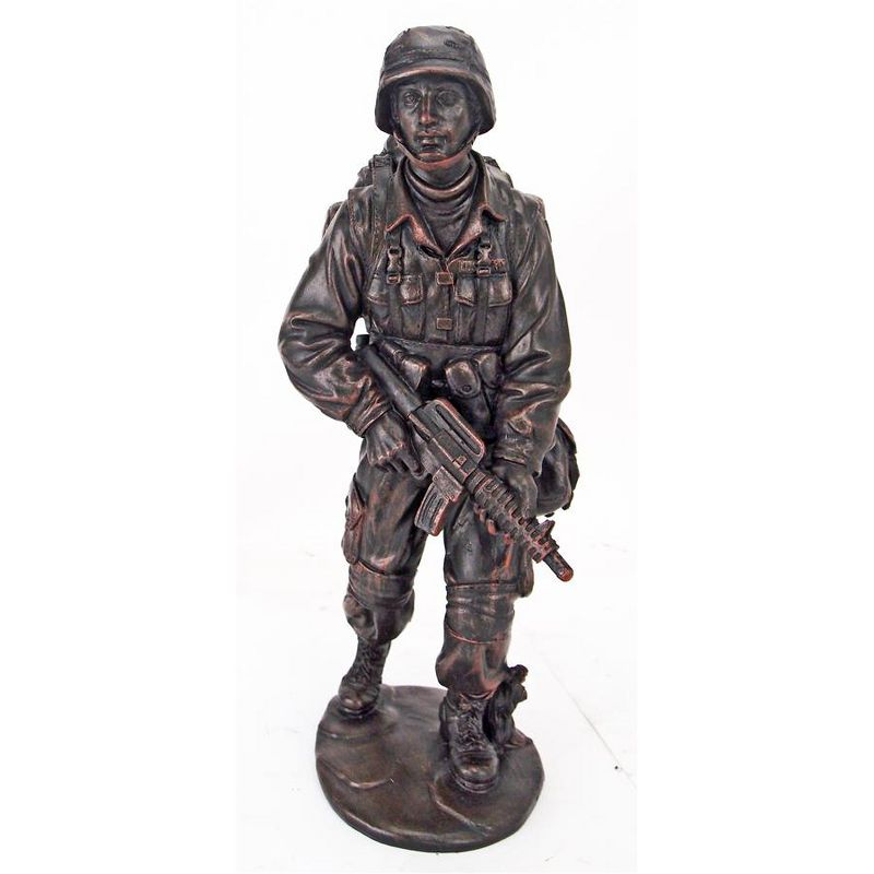 Design Toscano Salute to Our Heroes Military Soldier Statue, 2 of 7