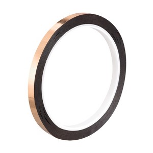 Unique Bargains Adhesive Mirror Finish Decor Metalized Polyester Film Tape - 1 of 4
