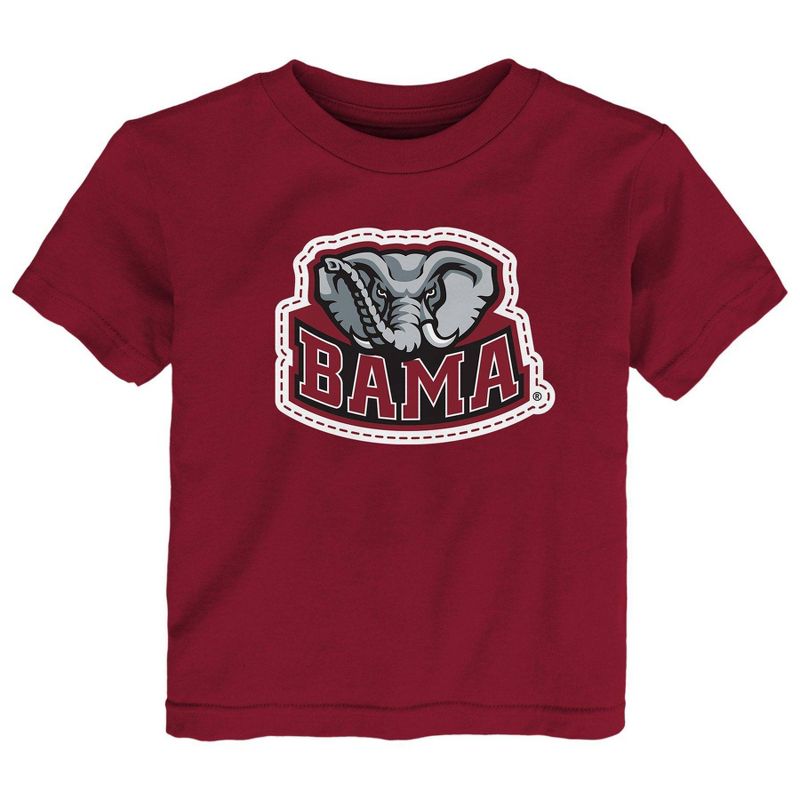 NCAA Alabama Crimson Tide Toddler Boys&#39; Cotton T-Shirt, 1 of 2