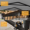 20'x30' Heavy Duty Metal Carport Kit - Galvanized Steel Roof, 100 MPH Wind Resistant, 35 PSF Snow Rating - Garage Shelter - 3 of 4