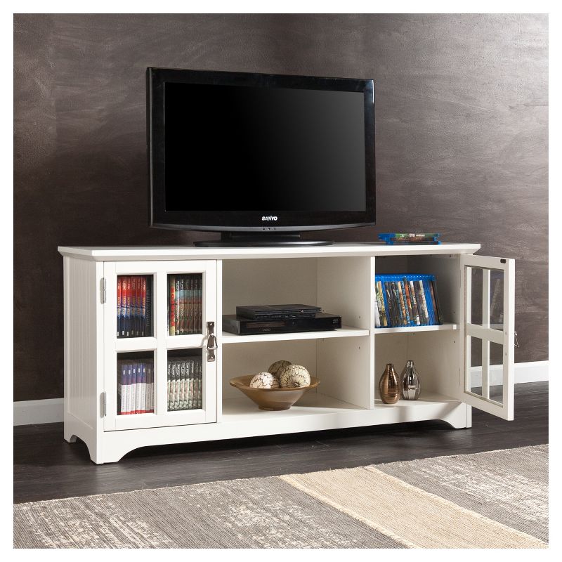 Remey TV Stand for TVs up to 50&#34; White - Aiden Lane, 3 of 11