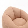 Bean Bag Chair, High-Density Foam Filling Bean Bag Sofa Chairs with Foot Stool, Modern Accent Chair with Ottoman - 3 of 4