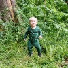 Long Sleeve Toddler Crew Neck Tee in Slytherin™ - 4 of 4