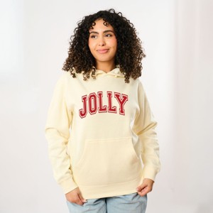 Simply Sage Market Jolly Varsity Thick Outline Hoodie - 1 of 4