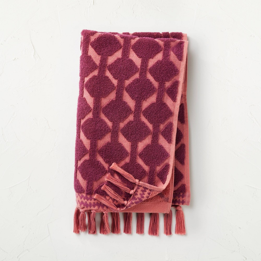 Photos - Towel Seasons Go Around Hand  Red - Opalhouse™ Designed with Jungalow™