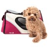 Munora - Airline Approved Phenom-Air Collapsible Pet Carrier - Pet Life - Black - 2 of 4