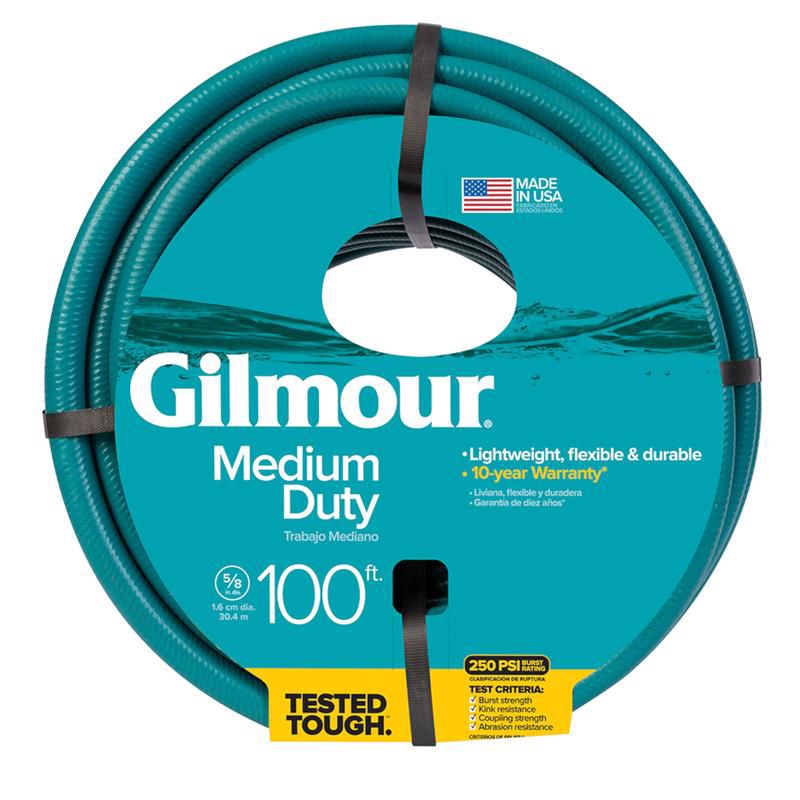 Gilmour 5/8 in. D X 100 ft. L Medium Duty Garden Hose Blue, 3 of 6