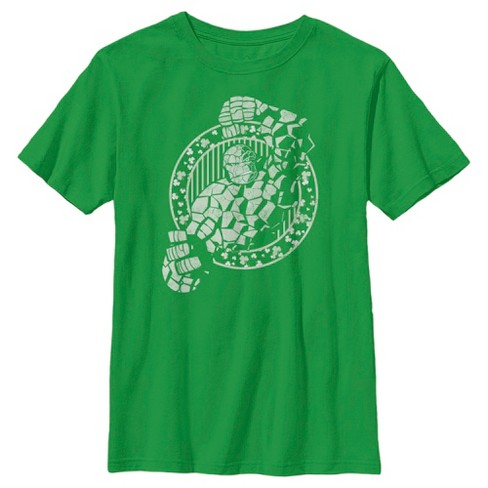 Boy's Marvel St. Patrick's Day The Thing It's Pinching Time T-Shirt - image 1 of 4