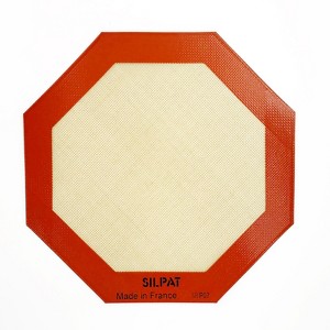 Silpat Non-Stick Silicone Microwave Baking Mat, 10.25-Inch, Octagon - 1 of 4