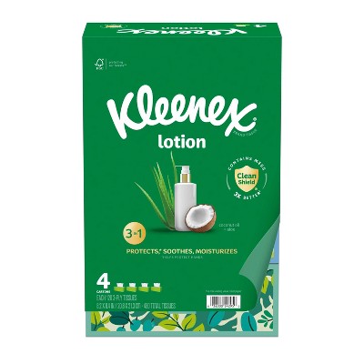 Kleenex Lotion 3-Ply Facial Tissue