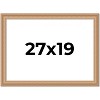 PosterPalooza | Weathered Yellow Picture Frame - UV Acrylic, Backing Board, Hanging Hardware Included - 2 of 4