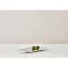Nambé Handled Serving Tray – Rectangular Plank Design with Curved Sides to Prevent Drips – for Dining, Entertaining & Decorative Display –  (Silver) - 2 of 4