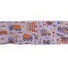 Bacati - Construction Multicolor Boys Cotton Crib/Toddler Boys Cotton Crib Skirt - 3 of 4
