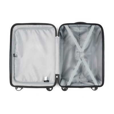 Skyline 8 Wheel Hardside Spinner 20 Carry On Suitcase - Oxford Tan