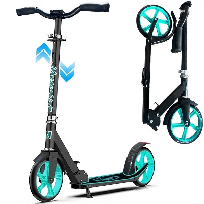 Musment Foldable Scooter -200mm Big Wheels 4 Levels Height Adjustable for Kid, Teens & Adults
