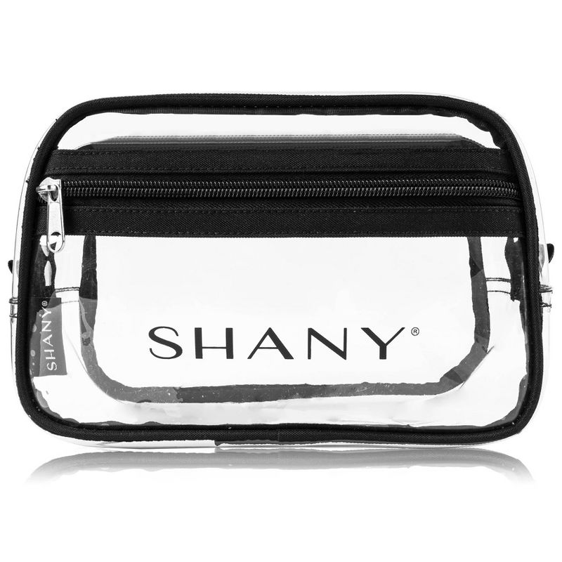 SHANY Clear Toiletry Makeup Organizer Pouch, 1 of 5