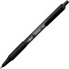 BIC Soft Feel Ballpoint Pens Fine Point 0.8 mm Black Barrel Black Ink - Pack of 12 - 2 of 4