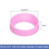 Unique Bargains Silicone Protective Water Bottle Bottom Boot for 70mm 4 Pcs - 2 of 4