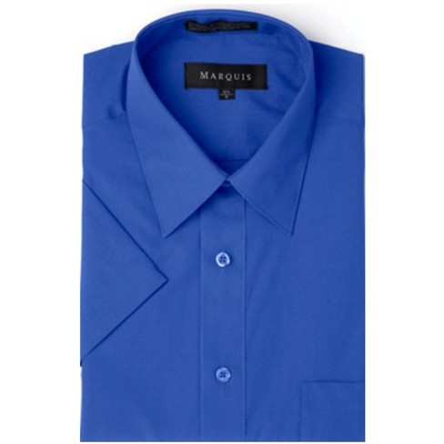 Blue hotsell dressy shirt