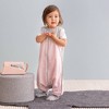 Love to Dream Organic Cotton Sleeveless Sleep Suit (0.2 TOG) - Stellar Dusty Pink - 3 of 4