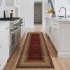 Machine Washable Area Rug with Rubber Backing Low Pile Modern Bordered Foldable Rugs - 2 of 4