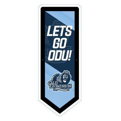 Evergreen Ultra-Thin Glazelight LED Wall Decor, Pennant, Old Dominion University- 9 x 23 Inches Made In USA
