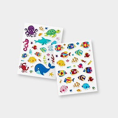 80ct Smiley Face Stickers Yellow - Spritz™ : Target