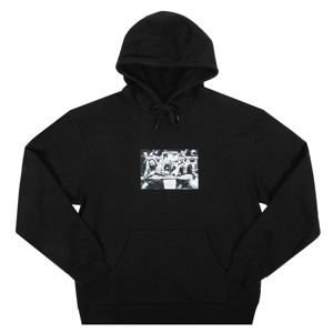 The Big Lebowski The Dude Abides Screenshots Adult Black Long Sleeve Hooded Sweatshirt - 1 of 4