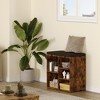 Shoe Rack For Entrance,Shoe Bnch Entryway Seat with Storage,Shoe Storage Organizer Closet With Adjustable Shelves - 2 of 4