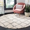 Berber Shag BER215 Power Loomed Indoor Rugs - Safavieh - 2 of 3