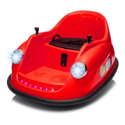 12V Electric Bumper Car for Toddlers – Ride-On Kids Car with Remote Control, 360° Spin, Lights & Music | Safety Certified