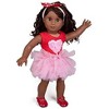 Dress Along Dolly Pink Heart Outfit for American Girl Doll - 3 of 4