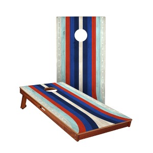 Skip's Garage | American Moto Curved All-Weather Cornhole Boards - ACA Sig Pro Series - 1 of 4