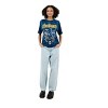 Goonies Bike Club Men's Navy Tie Dye Crew Neck Short Sleeve T-shirt - 2 of 2